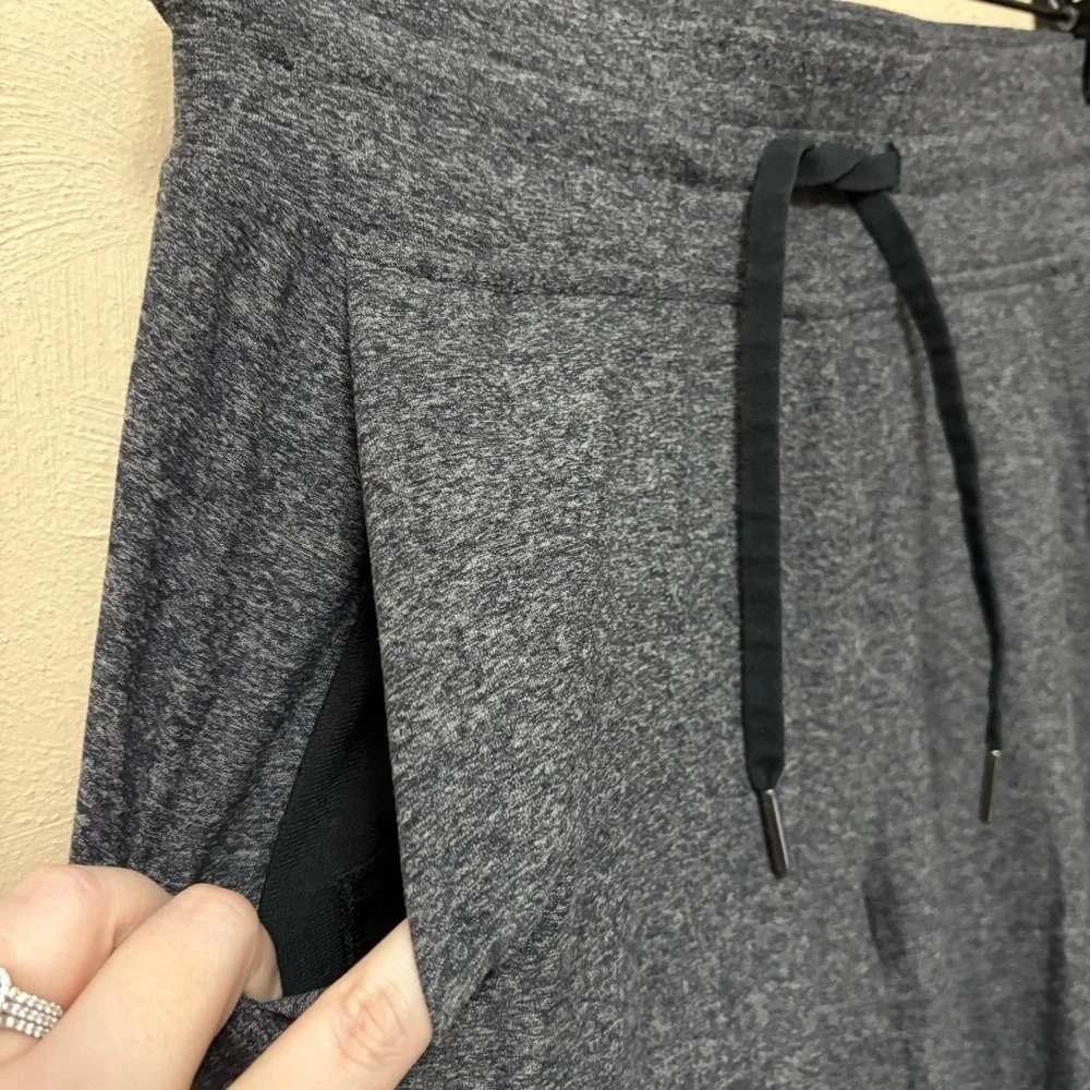 Lululemon Ready to Rulu High-Rise Cropped Jogger Heathered Raceway Grey Size 6